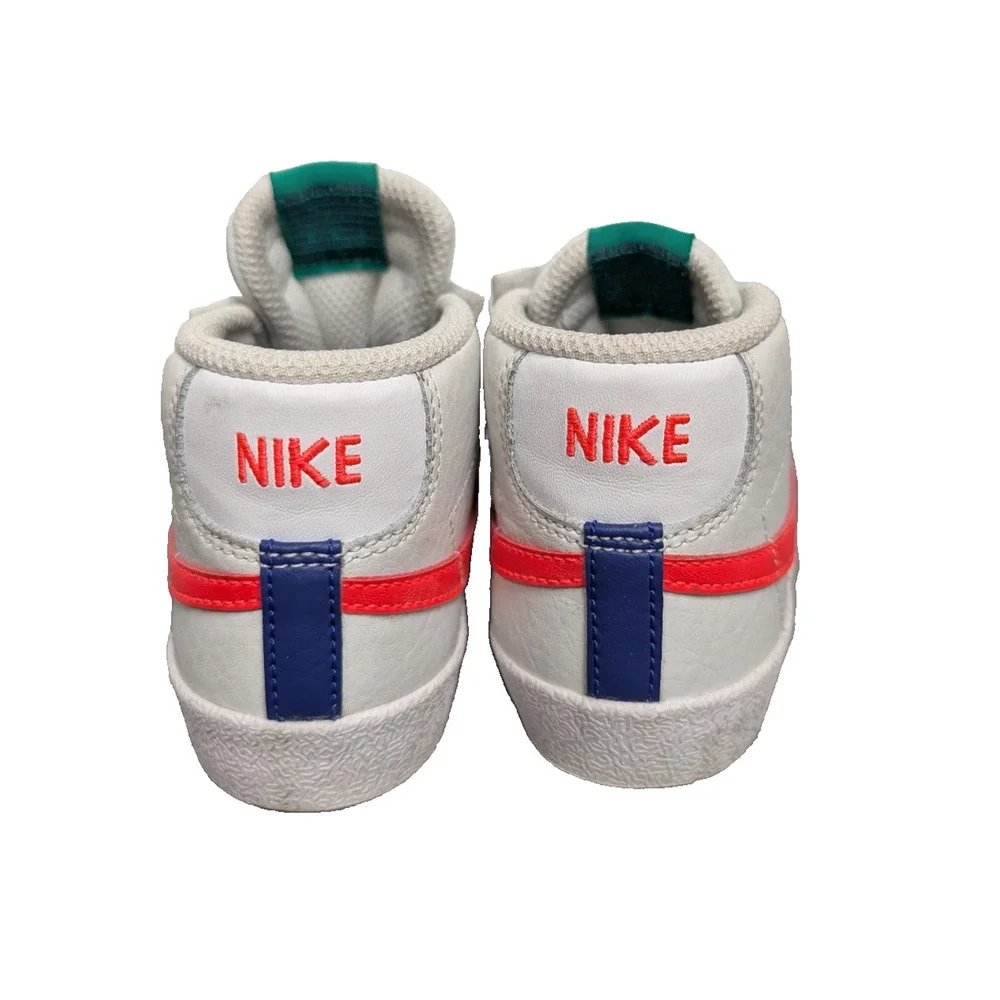 Nike Blazer Mid '77 Sneaker Toddler Kids 8C Lace Up Shoes Hook Loop Athleisure
